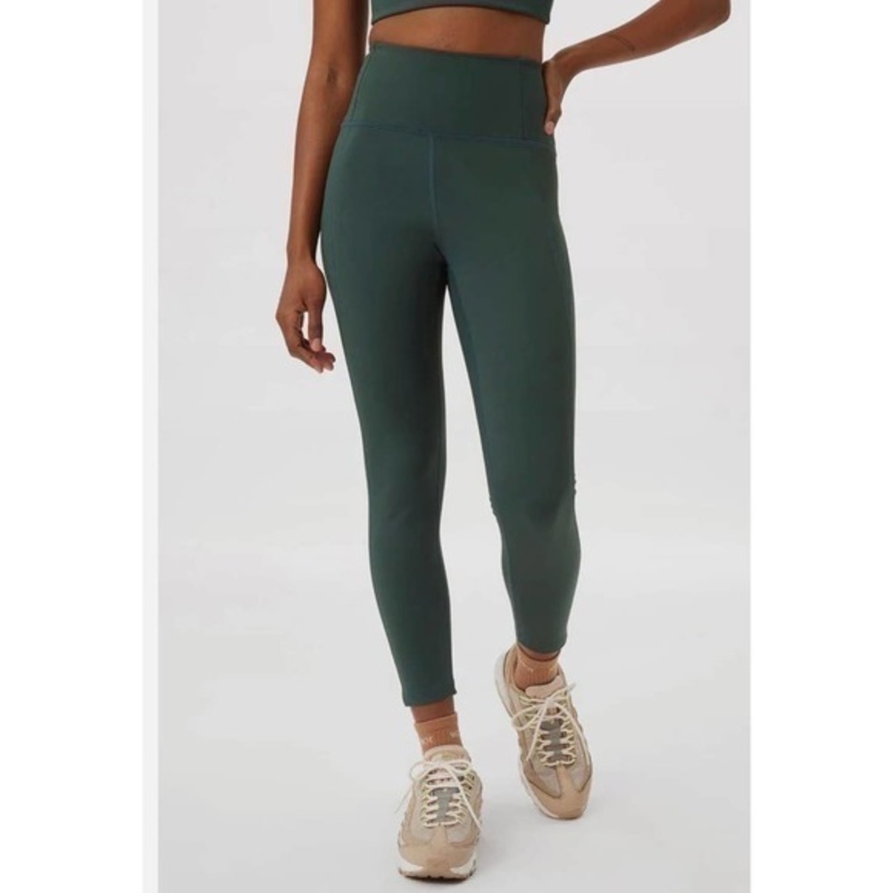 Girlfriend collective green Compressive High-Rise Legging style 4008 size small